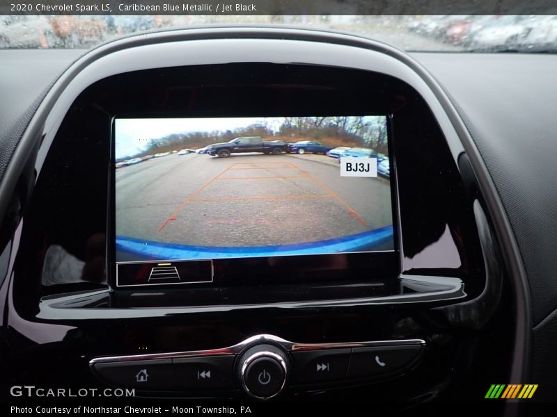 Caribbean Blue Metallic / Jet Black 2020 Chevrolet Spark LS