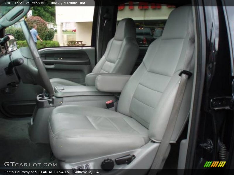 Black / Medium Flint 2003 Ford Excursion XLT