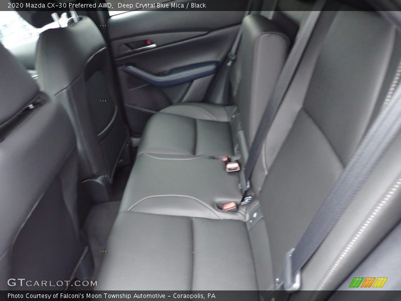 Deep Crystal Blue Mica / Black 2020 Mazda CX-30 Preferred AWD