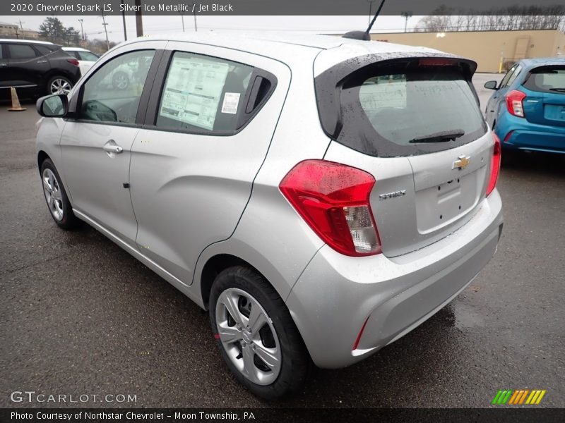Silver Ice Metallic / Jet Black 2020 Chevrolet Spark LS