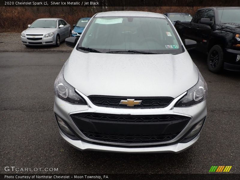 Silver Ice Metallic / Jet Black 2020 Chevrolet Spark LS