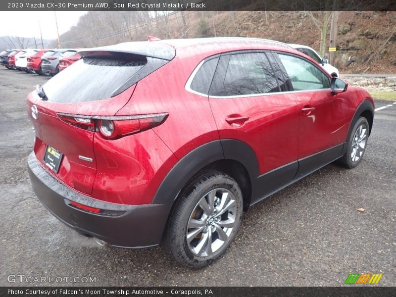 Soul Red Crystal Metallic / Black 2020 Mazda CX-30 Premium AWD