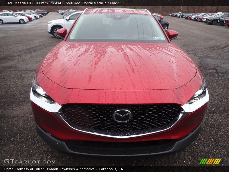 Soul Red Crystal Metallic / Black 2020 Mazda CX-30 Premium AWD