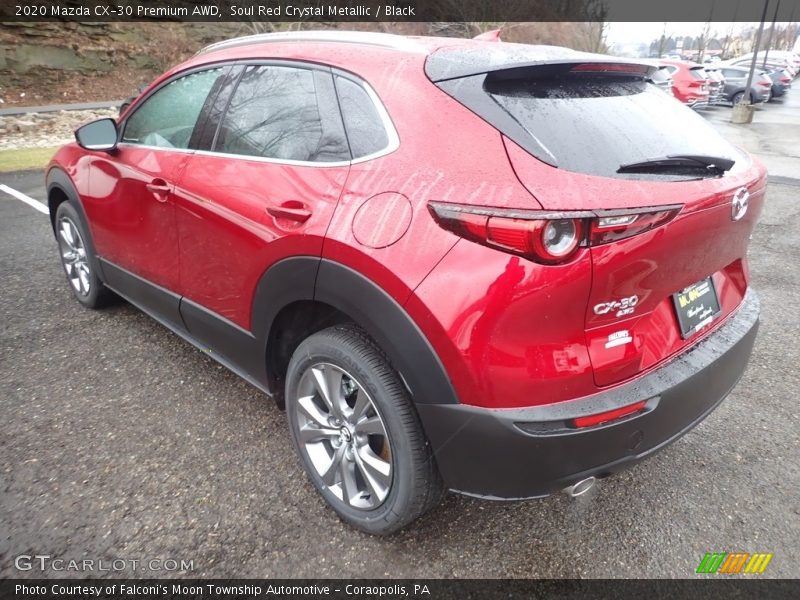 Soul Red Crystal Metallic / Black 2020 Mazda CX-30 Premium AWD