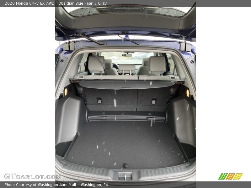 Obsidian Blue Pearl / Gray 2020 Honda CR-V EX AWD