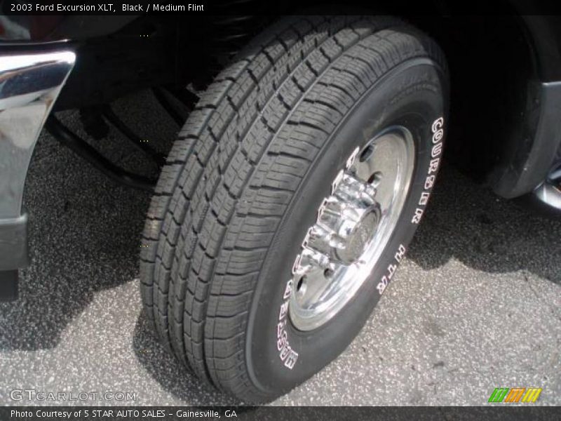 Black / Medium Flint 2003 Ford Excursion XLT