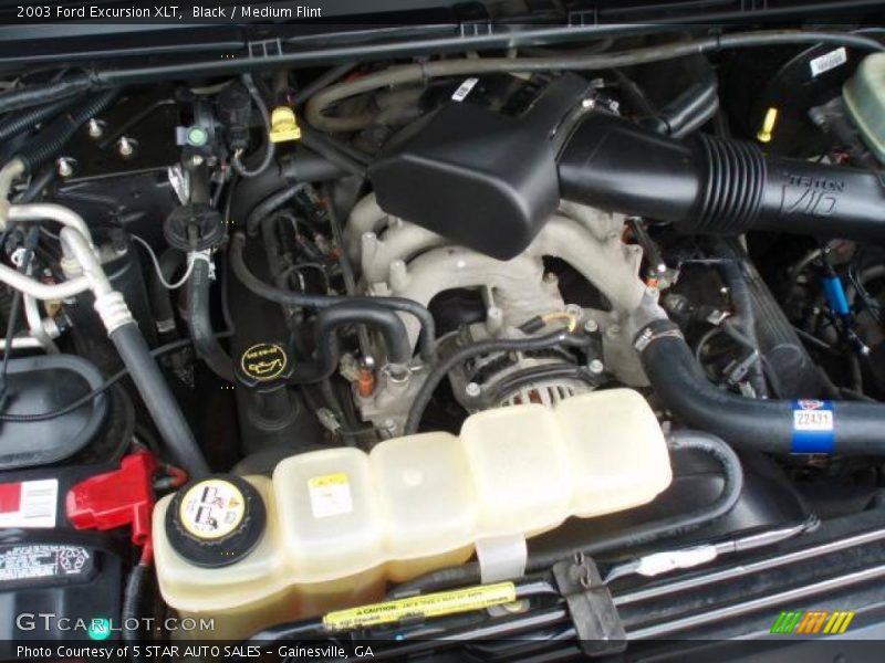 Black / Medium Flint 2003 Ford Excursion XLT