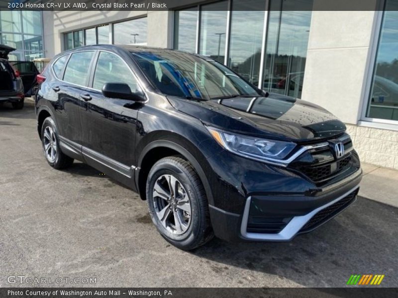 Crystal Black Pearl / Black 2020 Honda CR-V LX AWD