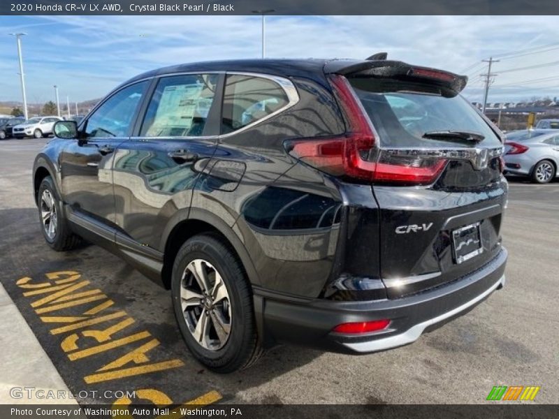 Crystal Black Pearl / Black 2020 Honda CR-V LX AWD