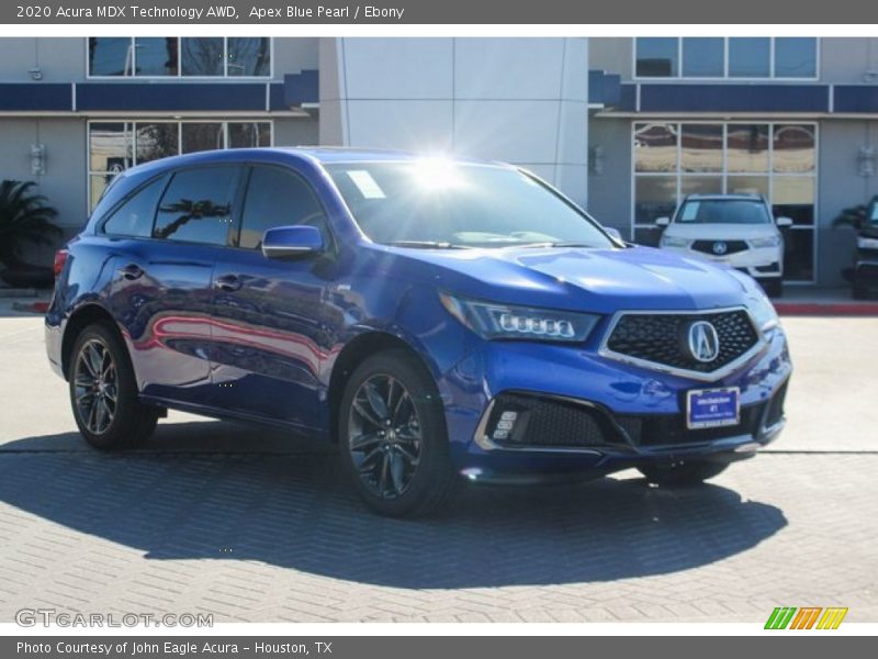 Apex Blue Pearl / Ebony 2020 Acura MDX Technology AWD