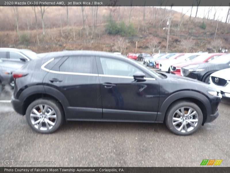 Jet Black Mica / Black 2020 Mazda CX-30 Preferred AWD