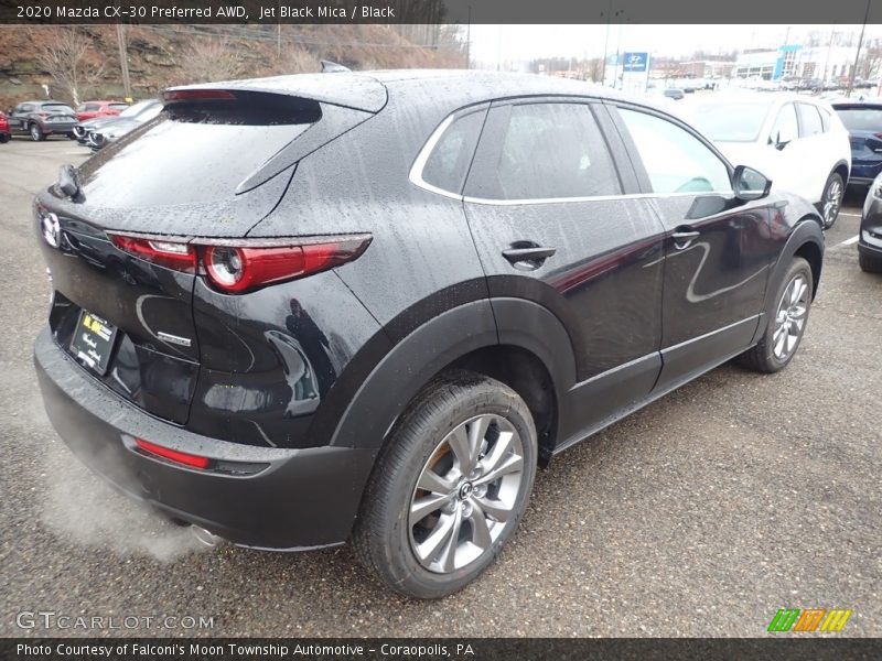 Jet Black Mica / Black 2020 Mazda CX-30 Preferred AWD