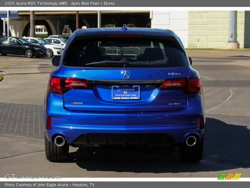 Apex Blue Pearl / Ebony 2020 Acura MDX Technology AWD