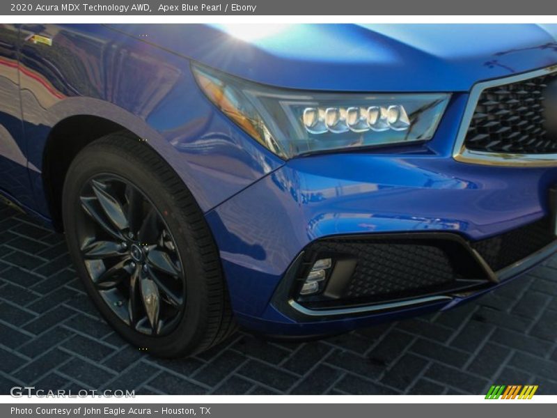 Apex Blue Pearl / Ebony 2020 Acura MDX Technology AWD