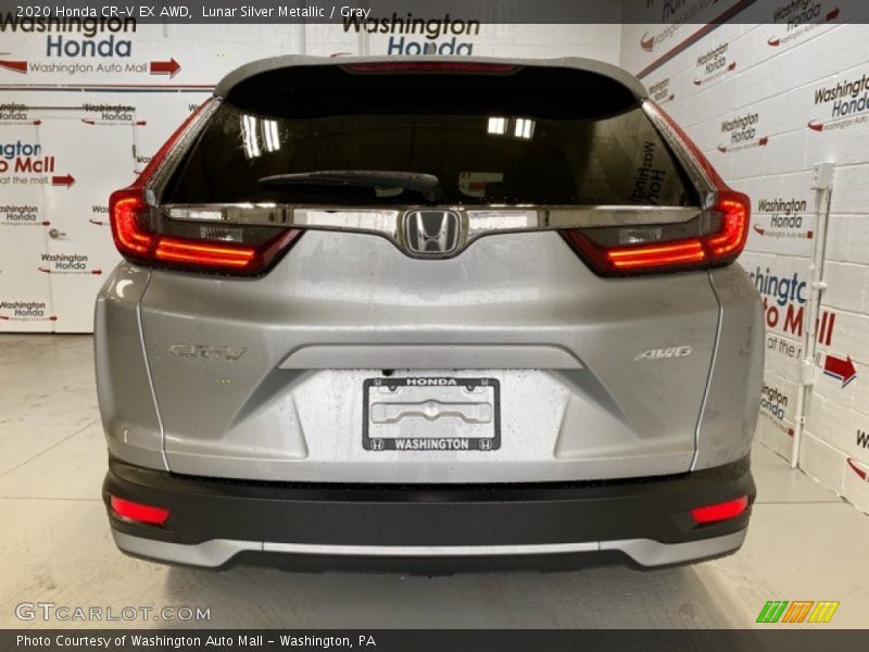 Lunar Silver Metallic / Gray 2020 Honda CR-V EX AWD