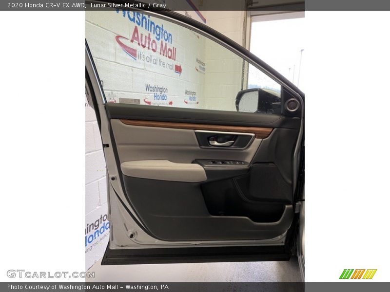 Lunar Silver Metallic / Gray 2020 Honda CR-V EX AWD