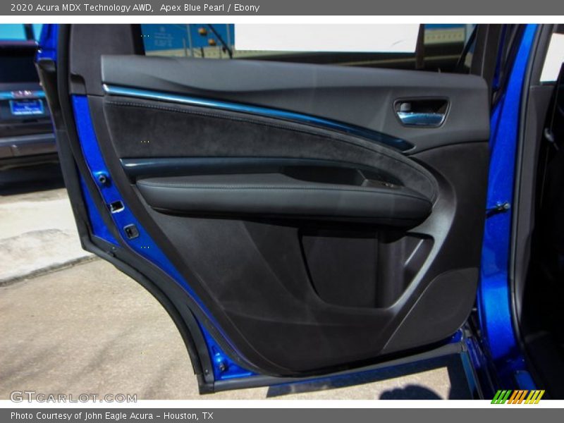 Apex Blue Pearl / Ebony 2020 Acura MDX Technology AWD