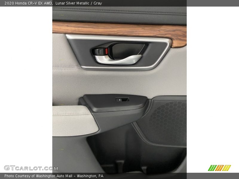Lunar Silver Metallic / Gray 2020 Honda CR-V EX AWD
