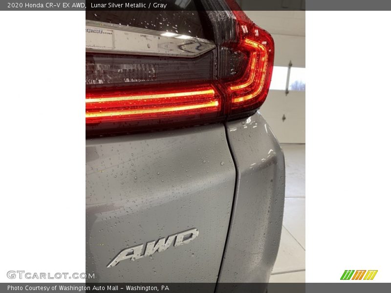 Lunar Silver Metallic / Gray 2020 Honda CR-V EX AWD