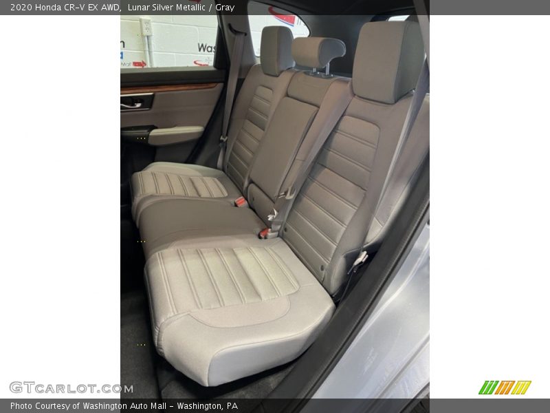 Lunar Silver Metallic / Gray 2020 Honda CR-V EX AWD