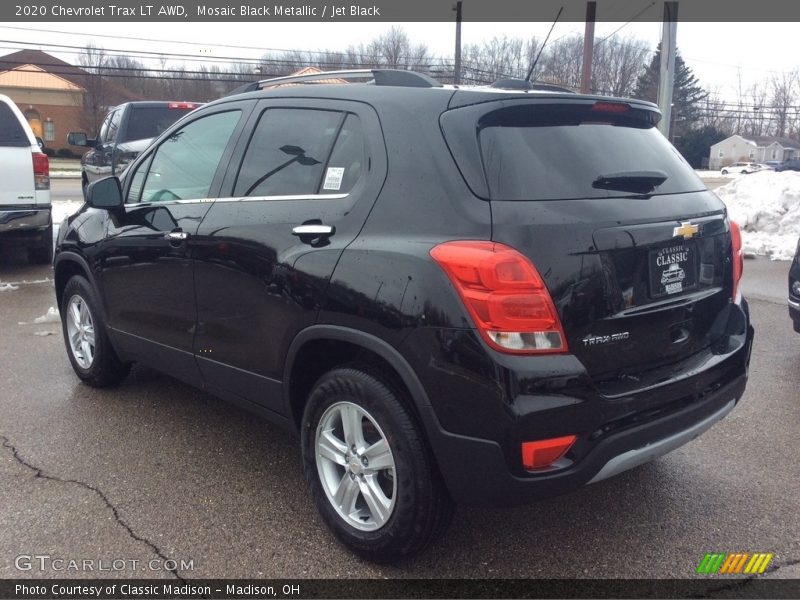 Mosaic Black Metallic / Jet Black 2020 Chevrolet Trax LT AWD