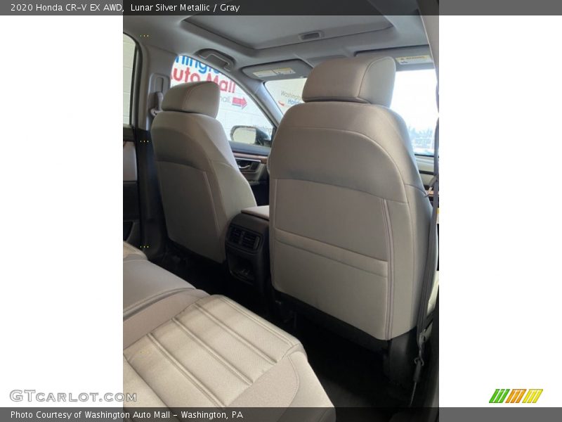Lunar Silver Metallic / Gray 2020 Honda CR-V EX AWD