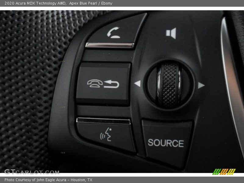 Apex Blue Pearl / Ebony 2020 Acura MDX Technology AWD