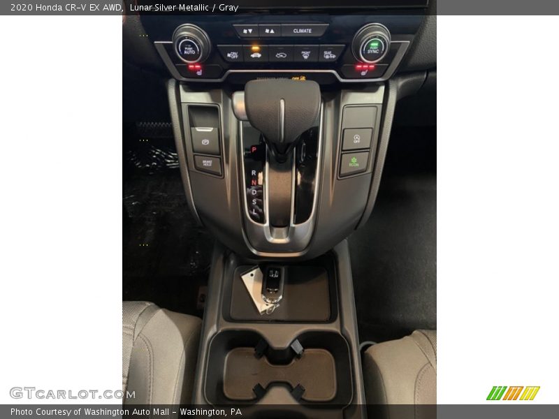 Lunar Silver Metallic / Gray 2020 Honda CR-V EX AWD