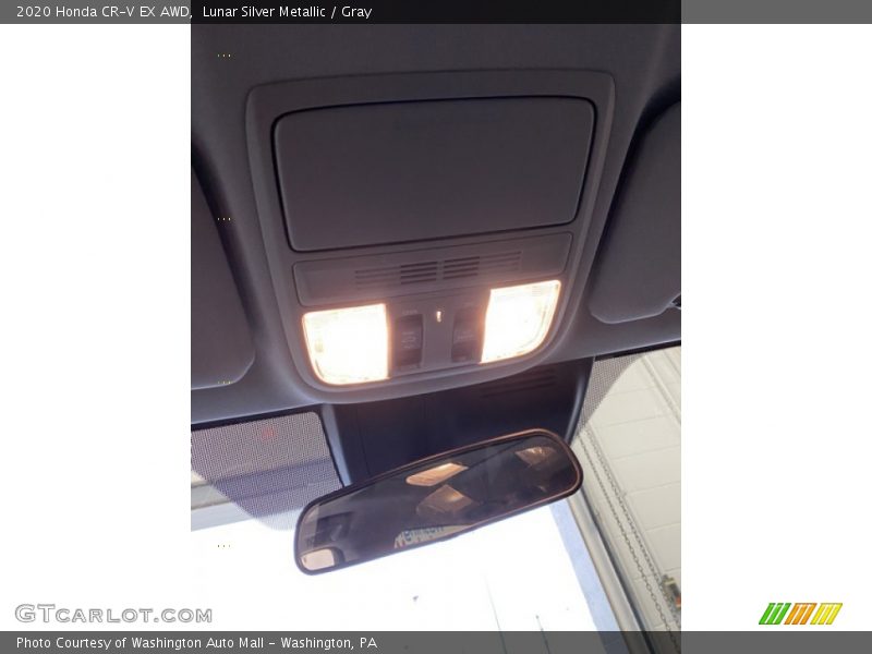 Lunar Silver Metallic / Gray 2020 Honda CR-V EX AWD