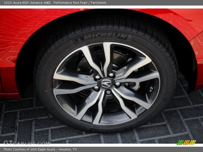 Performance Red Pearl / Parchment 2020 Acura MDX Advance AWD