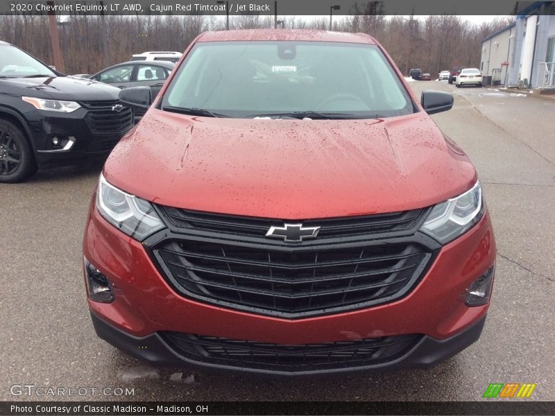 Cajun Red Tintcoat / Jet Black 2020 Chevrolet Equinox LT AWD