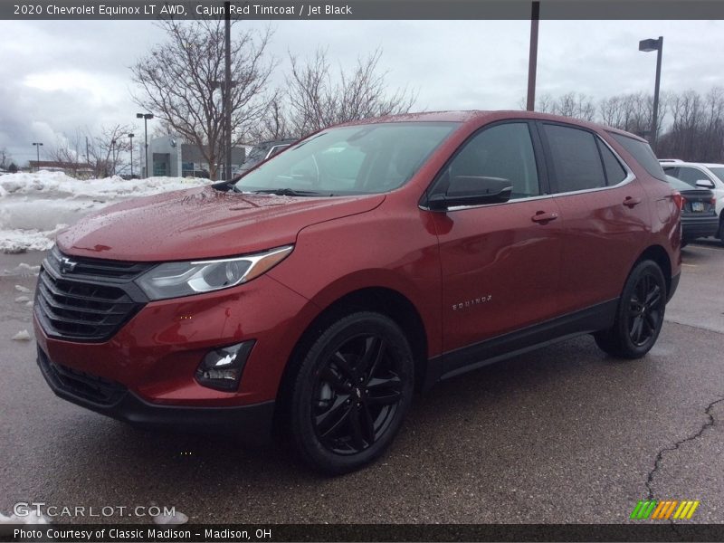 Cajun Red Tintcoat / Jet Black 2020 Chevrolet Equinox LT AWD