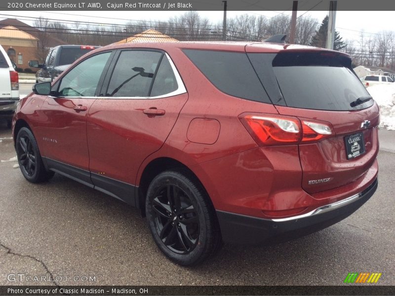 Cajun Red Tintcoat / Jet Black 2020 Chevrolet Equinox LT AWD
