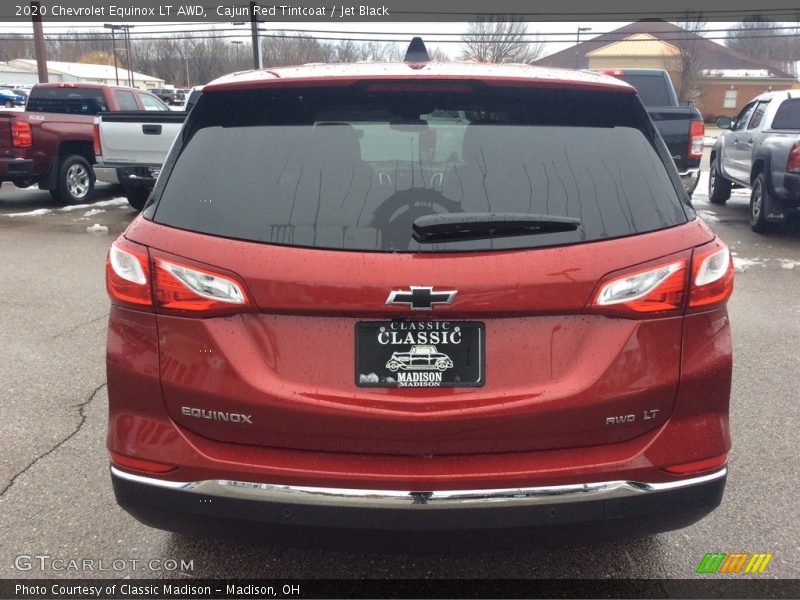Cajun Red Tintcoat / Jet Black 2020 Chevrolet Equinox LT AWD