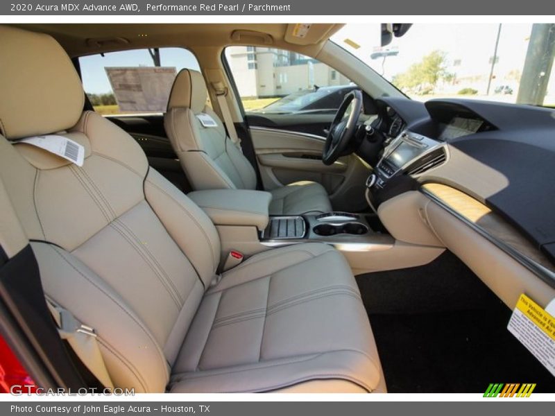 Performance Red Pearl / Parchment 2020 Acura MDX Advance AWD