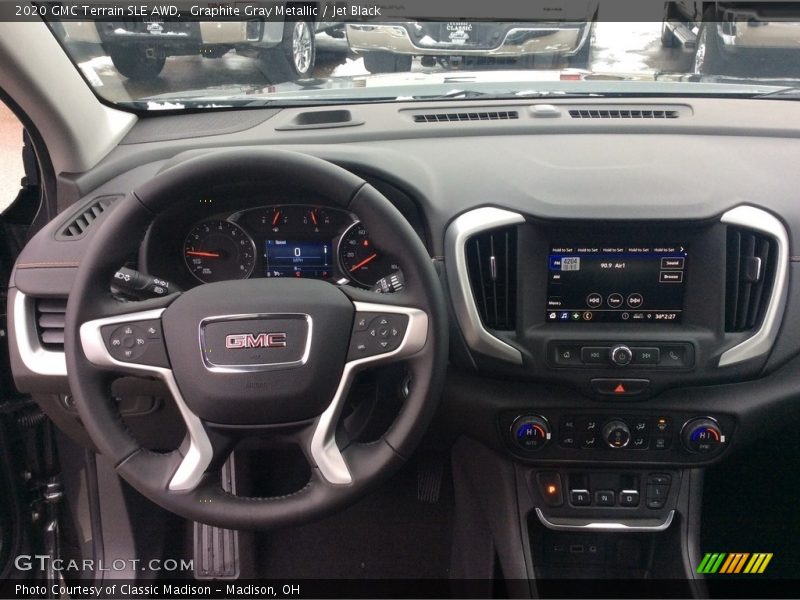 Graphite Gray Metallic / Jet Black 2020 GMC Terrain SLE AWD
