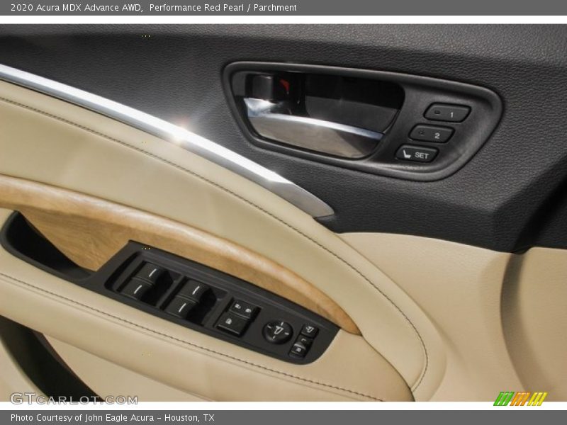 Performance Red Pearl / Parchment 2020 Acura MDX Advance AWD