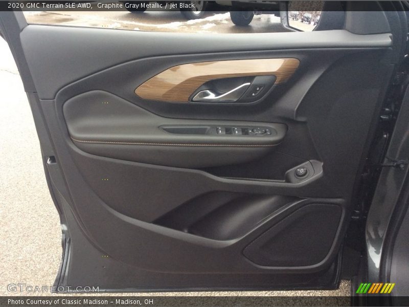 Graphite Gray Metallic / Jet Black 2020 GMC Terrain SLE AWD