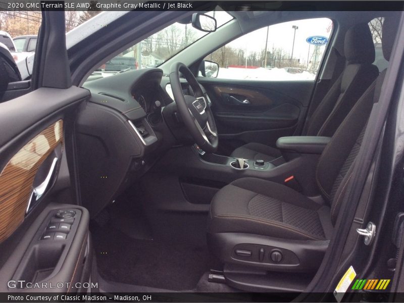 Graphite Gray Metallic / Jet Black 2020 GMC Terrain SLE AWD