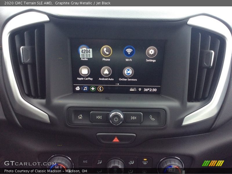 Graphite Gray Metallic / Jet Black 2020 GMC Terrain SLE AWD
