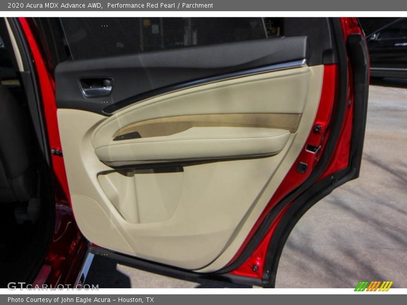 Performance Red Pearl / Parchment 2020 Acura MDX Advance AWD