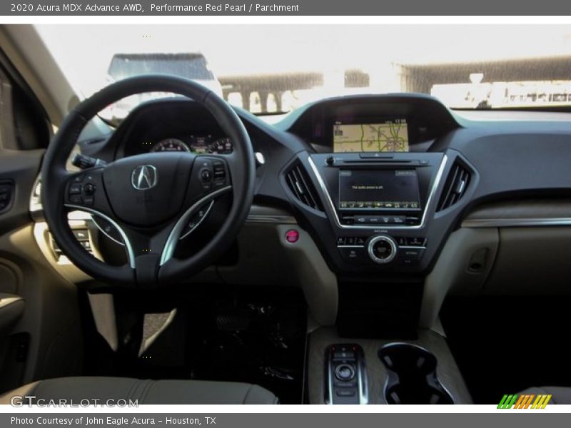 Performance Red Pearl / Parchment 2020 Acura MDX Advance AWD