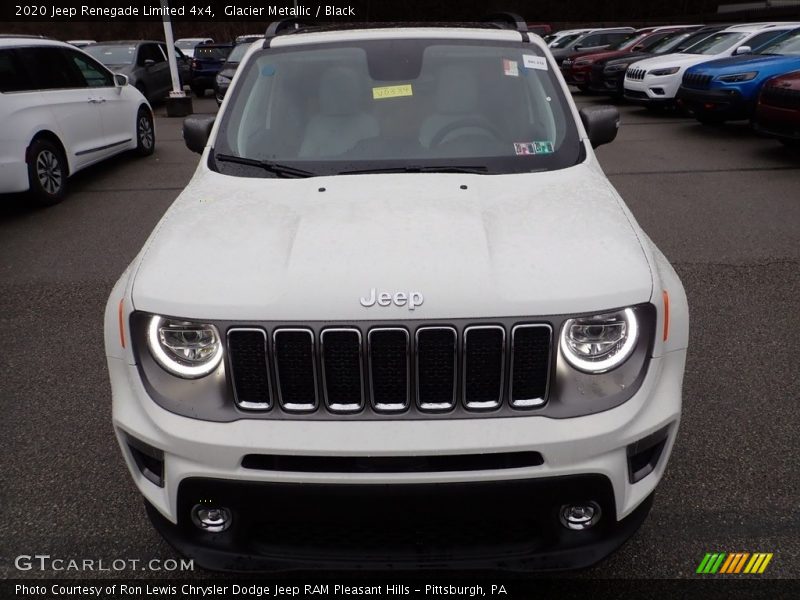 Glacier Metallic / Black 2020 Jeep Renegade Limited 4x4