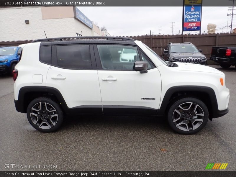 Glacier Metallic / Black 2020 Jeep Renegade Limited 4x4