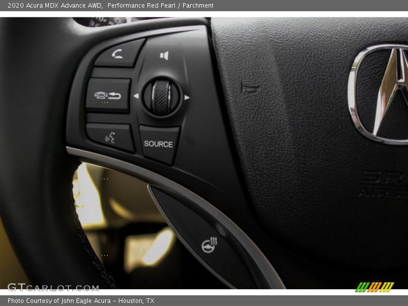 Performance Red Pearl / Parchment 2020 Acura MDX Advance AWD