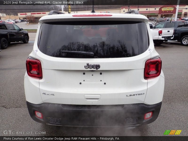 Glacier Metallic / Black 2020 Jeep Renegade Limited 4x4