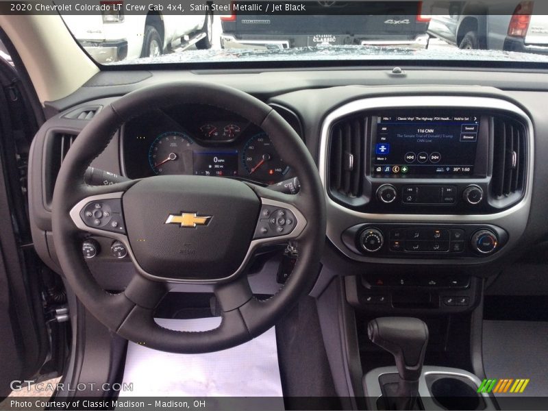 Satin Steel Metallic / Jet Black 2020 Chevrolet Colorado LT Crew Cab 4x4