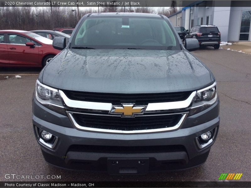 Satin Steel Metallic / Jet Black 2020 Chevrolet Colorado LT Crew Cab 4x4