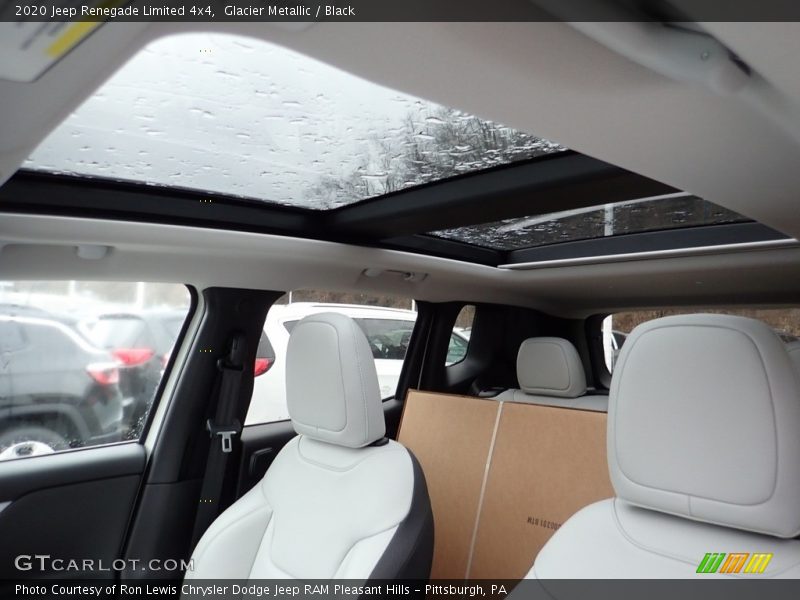 Sunroof of 2020 Renegade Limited 4x4