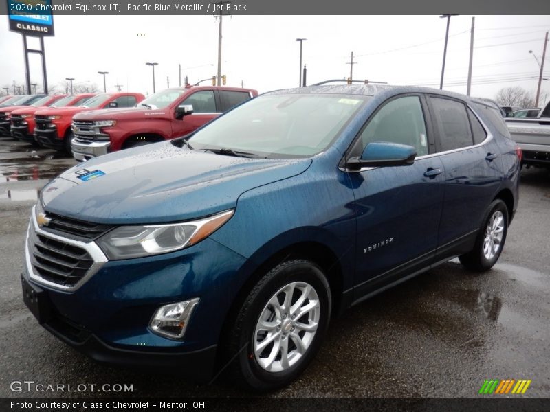 Pacific Blue Metallic / Jet Black 2020 Chevrolet Equinox LT